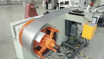 Automatic Steel Door Frame Production Line (Post-Punched)