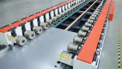 Steel Door Panel Roll Forming Machine
