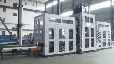 Automatic Steel Door Hot Press Machine (8-15 Layers)