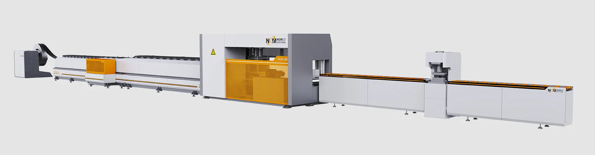 NCM-680 (Post-Punched) Automatic Steel Door Frame Production Line